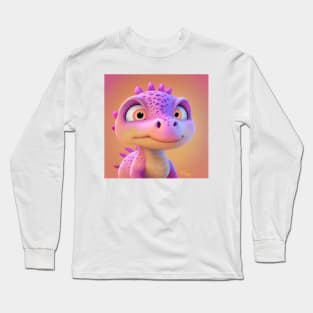 Baby Dinosaur Dino Bambino - Mia Long Sleeve T-Shirt